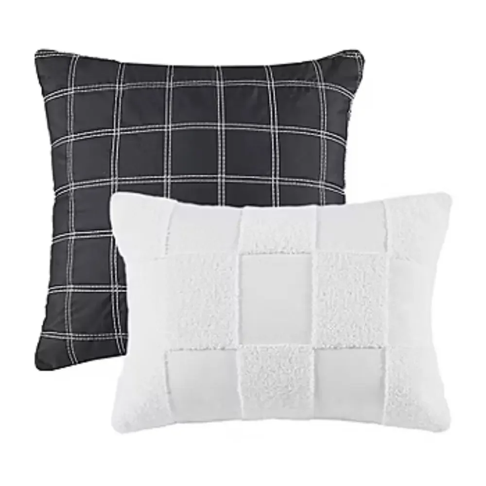 Intelligent Design Lana Checkered Midweight Comforter Set Full/Queen Size